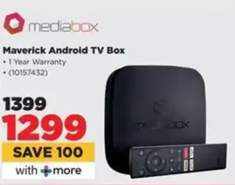HiFi Corp Mediabox Maverick Android TV Box offer