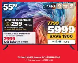 HiFi Corp JVC 55-inch QLED Smart TV-LT55NQ7145 offer
