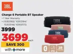 HiFi Corp JBL Charge 6 Portable BT Speaker offer