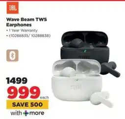 HiFi Corp JBL Wave Beam TWS Earphones offer