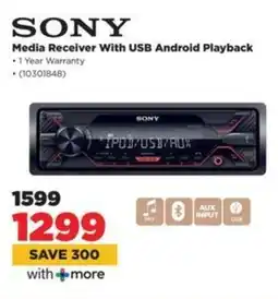 HiFi Corp SONY Media Receiver With USB Android Playback offer