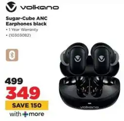 HiFi Corp Volkano Sugar-Cube ANC Earphones black offer