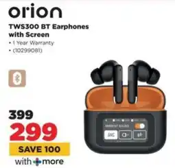 HiFi Corp Orion TWS300 BT Earphones with Screen offer