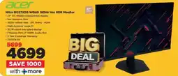 HiFi Corp Acer Nitro MG27X5Q WQHD 180Hz 1ms HDR Monitor offer
