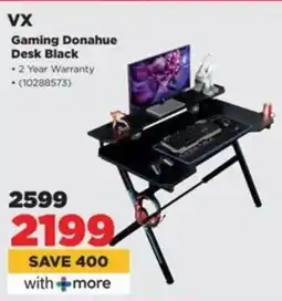 HiFi Corp VX Gaming Donahue Desk Black offer