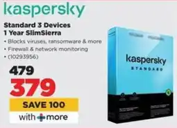 HiFi Corp Kaspersky Standard 3 Devices 1 Year SlimSierra offer