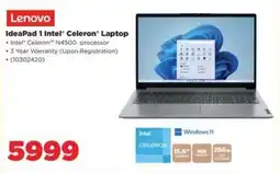 HiFi Corp Lenovo IdeaPad 1 Intel Celeron Laptop offer