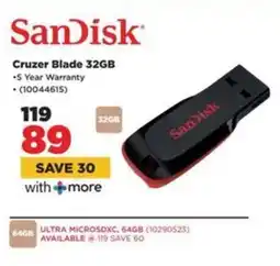 HiFi Corp SanDisk Cruzer Blade 32GB offer