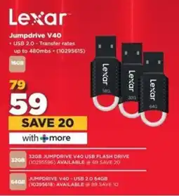 HiFi Corp Lexar Jumpdrive V40 offer