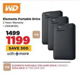 HiFi Corp WD Elements Portable Drive offer
