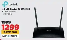 HiFi Corp Tp-link 4G LTE Router TL-MR6400 offer