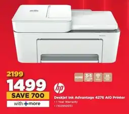 HiFi Corp HP Deskjet Ink Advantage 4276 AIO Printer offer