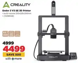 HiFi Corp Creality Ender 3 V3 SE 3D Printer offer