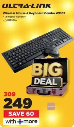 HiFi Corp Ultra-link Wireless Mouse & Keyboard Combo WM07 offer