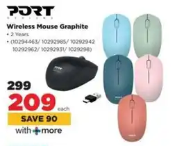 HiFi Corp PORT Wireless Mouse Graphite offer