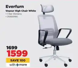 HiFi Corp Everfurn Voyeur High Chair White offer