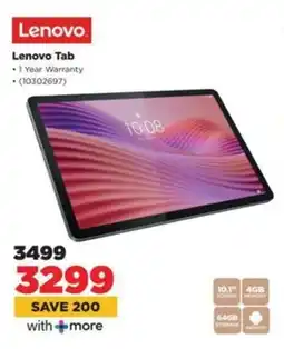 HiFi Corp Lenovo Tab offer