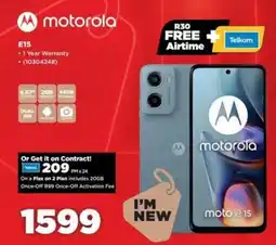 HiFi Corp Motorola E15 offer