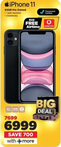 HiFi Corp iPhone 11 64GB Pre Owned offer