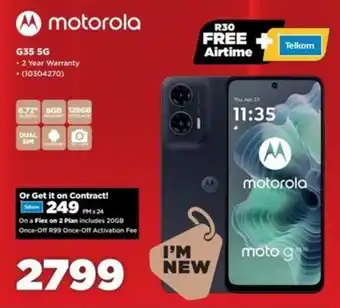 HiFi Corp Motorola G35 5G offer