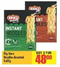 Big Save Big Save Noodles Assorted offer