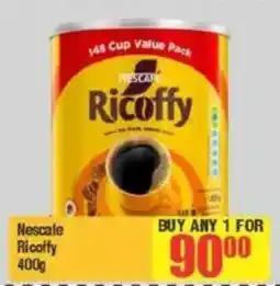 Big Save Nescafe Ricoffy offer