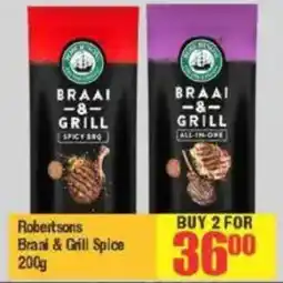 Big Save Robertsons Braai & Grill Spice offer