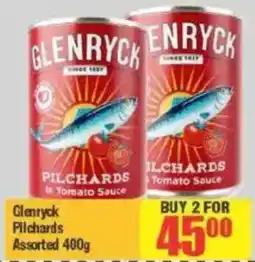 Big Save Glenryck Pilchards Assorted offer