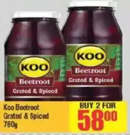 Big Save Koo Beetroot Grated & Spiced offer