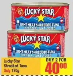 Big Save Lucky Star Shredded Tuna offer