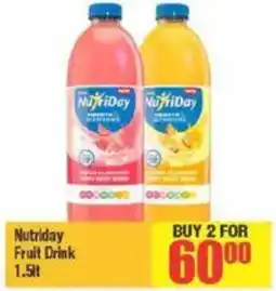 Big Save Nutriday Fruit Drink offer