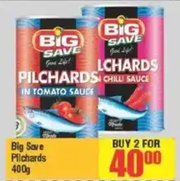 Big Save Big Save Pilchards offer