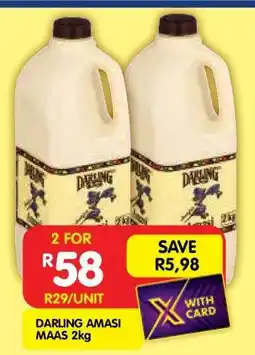 Shoprite DARLING AMASI MAAS 2kg offer