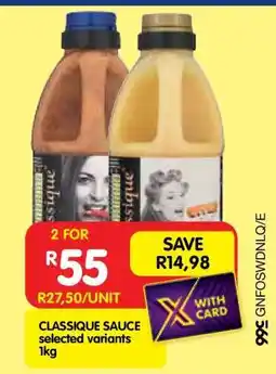 Shoprite CLASSIQUE SAUCE offer