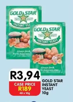 Shoprite GOLD STAR INSTANT YEAST 10g offer