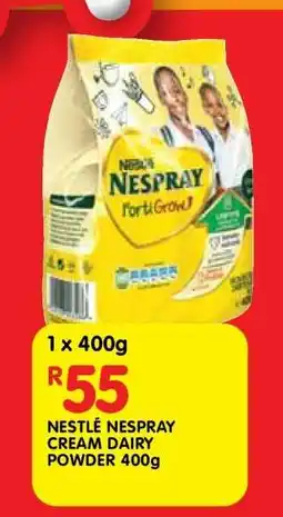 Shoprite NESTLÉ NESPRAY CREAM DAIRY POWDER 400g offer