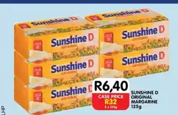 Shoprite SUNSHINE D ORIGINAL MARGARINE 125g offer