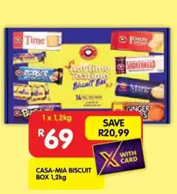 Shoprite CASA-MIA BISCUIT BOX 1,2kg offer