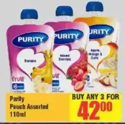 Big Save Purity Pouch Assorted offer