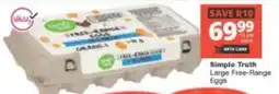 Checkers Simple Truth Large Free-Range Eggs offer