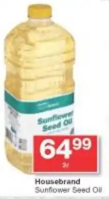Checkers Housebrand Sunflower Seed Oil offer