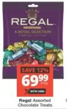 Checkers Regal Assorted Chocolate Treats offer