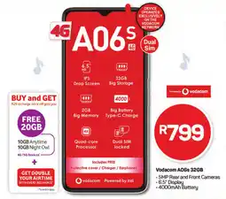 Pick n Pay Hypermarket Vodacom A06s 32GB offer