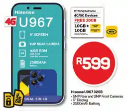 Pick n Pay Hypermarket Hisense U967 32GB offer