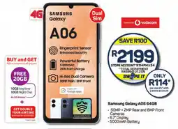 Pick n Pay Hypermarket Samsung Galaxy A06 64GB offer