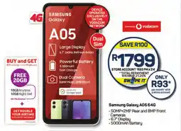 Pick n Pay Hypermarket Samsung Galaxy A05 64G offer