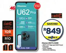 Pick n Pay Hypermarket Hisense U62 Pro 32GB offer