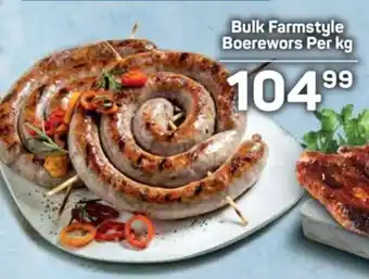 Pick n Pay Bulk Farmstyle Boerewors offer