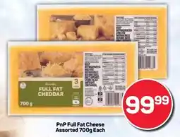 Pick n Pay PnP Full Fat Cheese Assorted offer