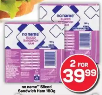 Pick n Pay no name Sliced Sandwich Ham offer